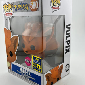 Funko POP! Games Pokémon - Vulpix #580 - Flocked Summer Convention Limited Edition FRENLY BRICKS - Open 7 Days