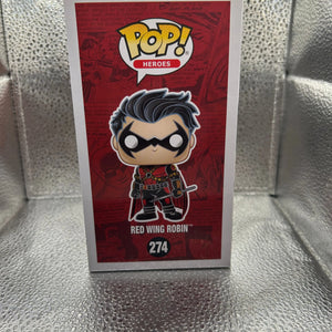 Funko Pop Vinyl Dc #274 Red Wing Robin FRENLY BRICKS - Open 7 Days