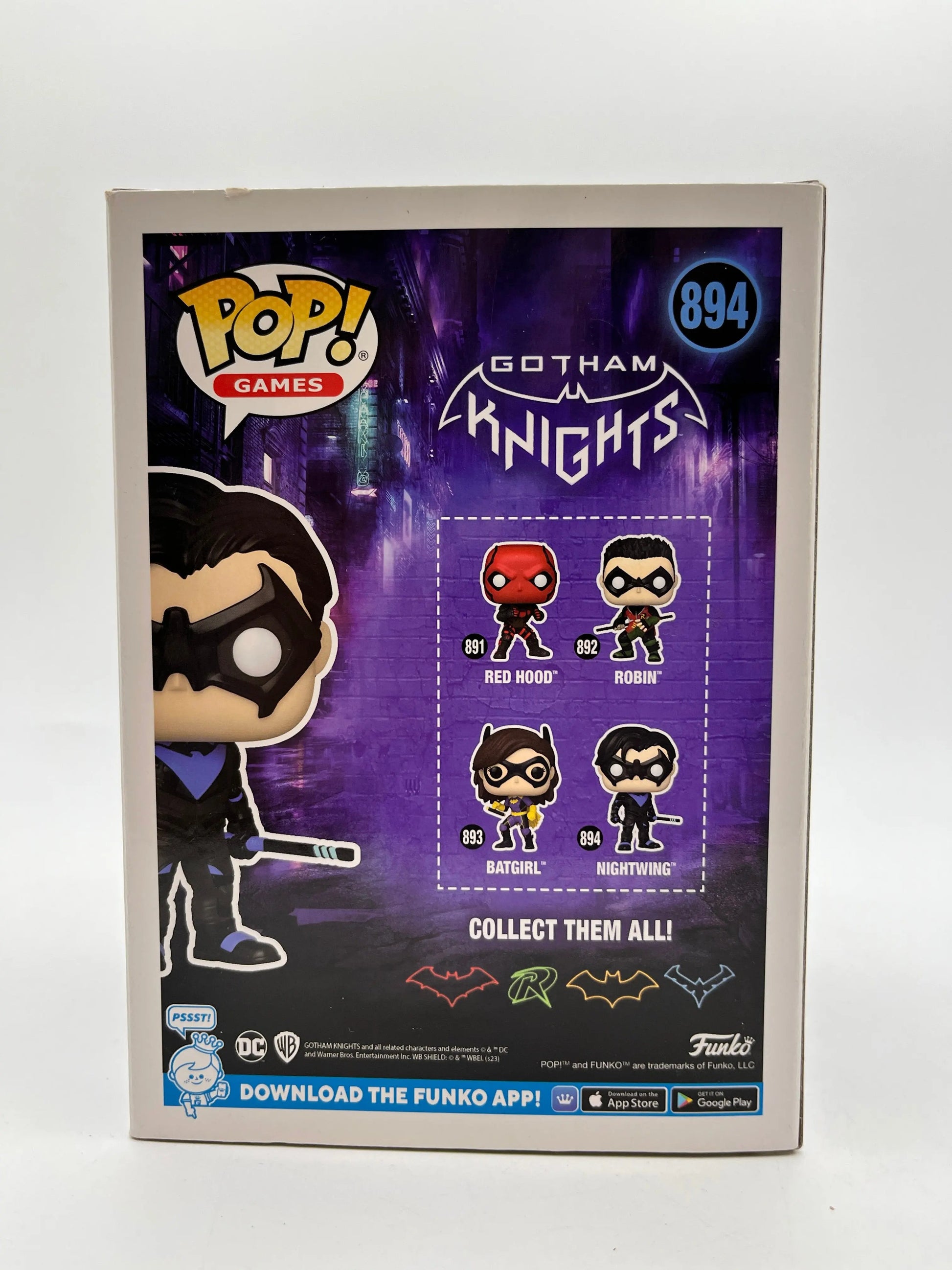 Funko POP! DC Games Gotham Knights Nightwing #894 - Vinyl Collectable FRENLY BRICKS - Open 7 Days