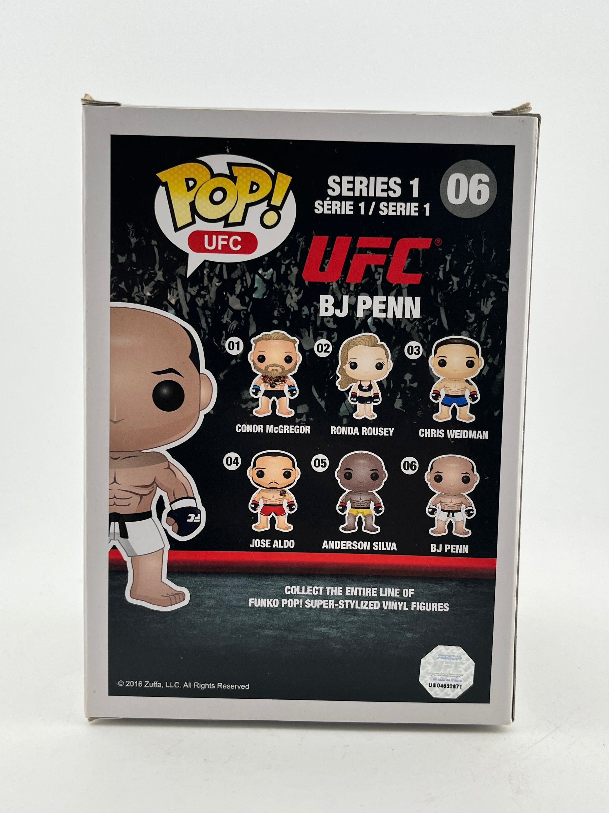 Funko POP! UFC - BJ Penn #06 - Vinyl Collectable FRENLY BRICKS - Open 7 Days
