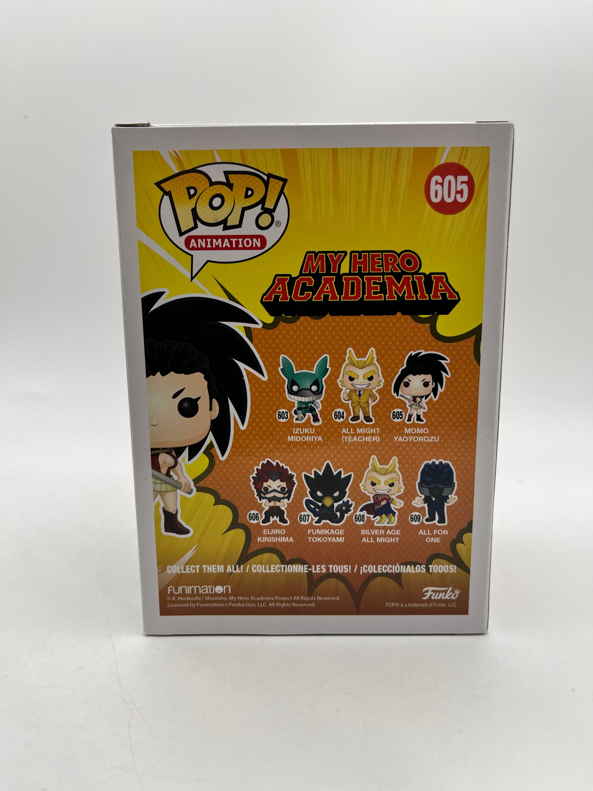Funko POP! Animation My Hero Academia- Momo Yaoyorozu #605 - Vinyl Collectable FRENLY BRICKS - Open 7 Days