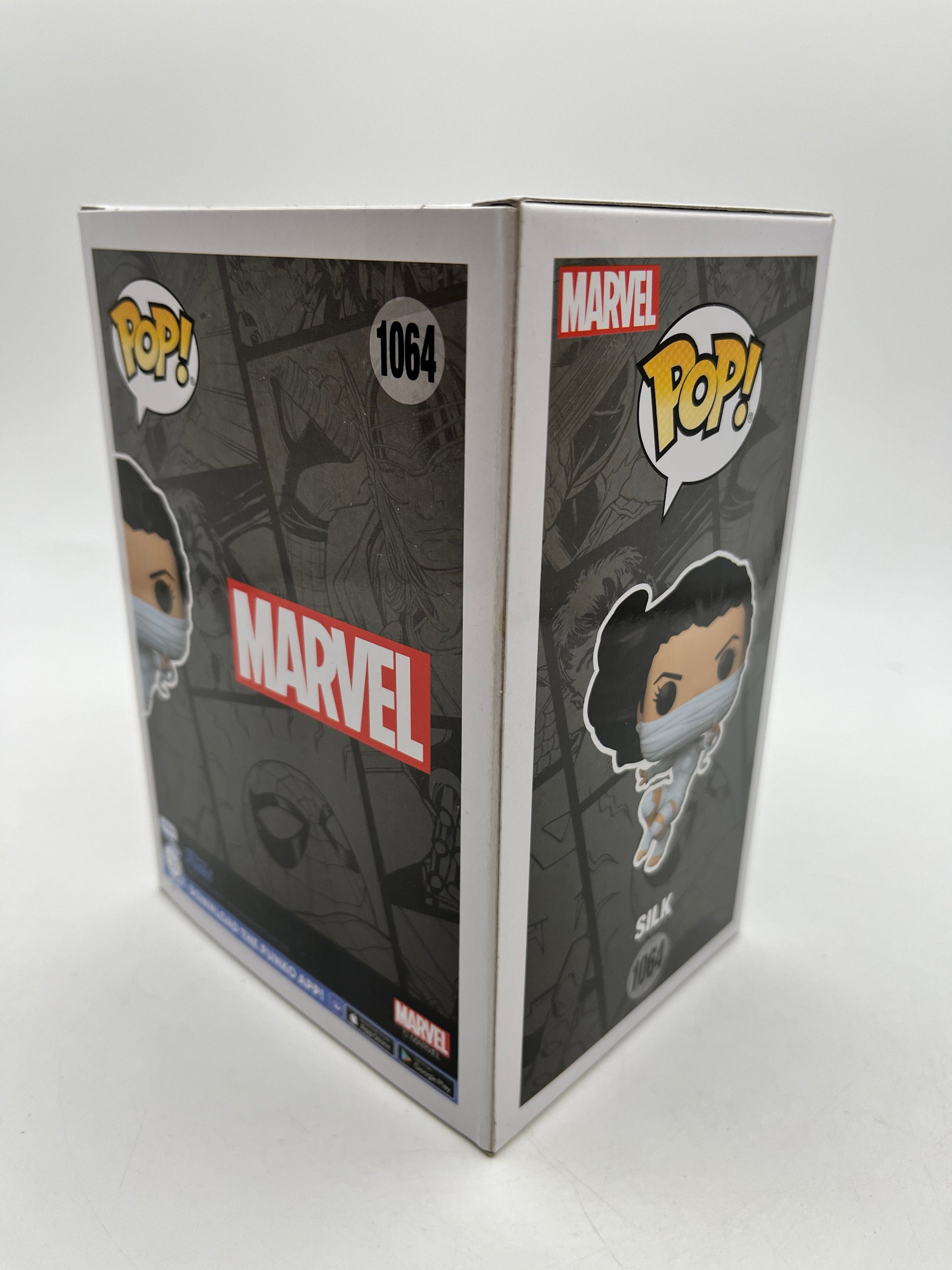Funko POP! Marvel Silk #1064 - 2022 Summer Convention Limited Edition FRENLY BRICKS - Open 7 Days