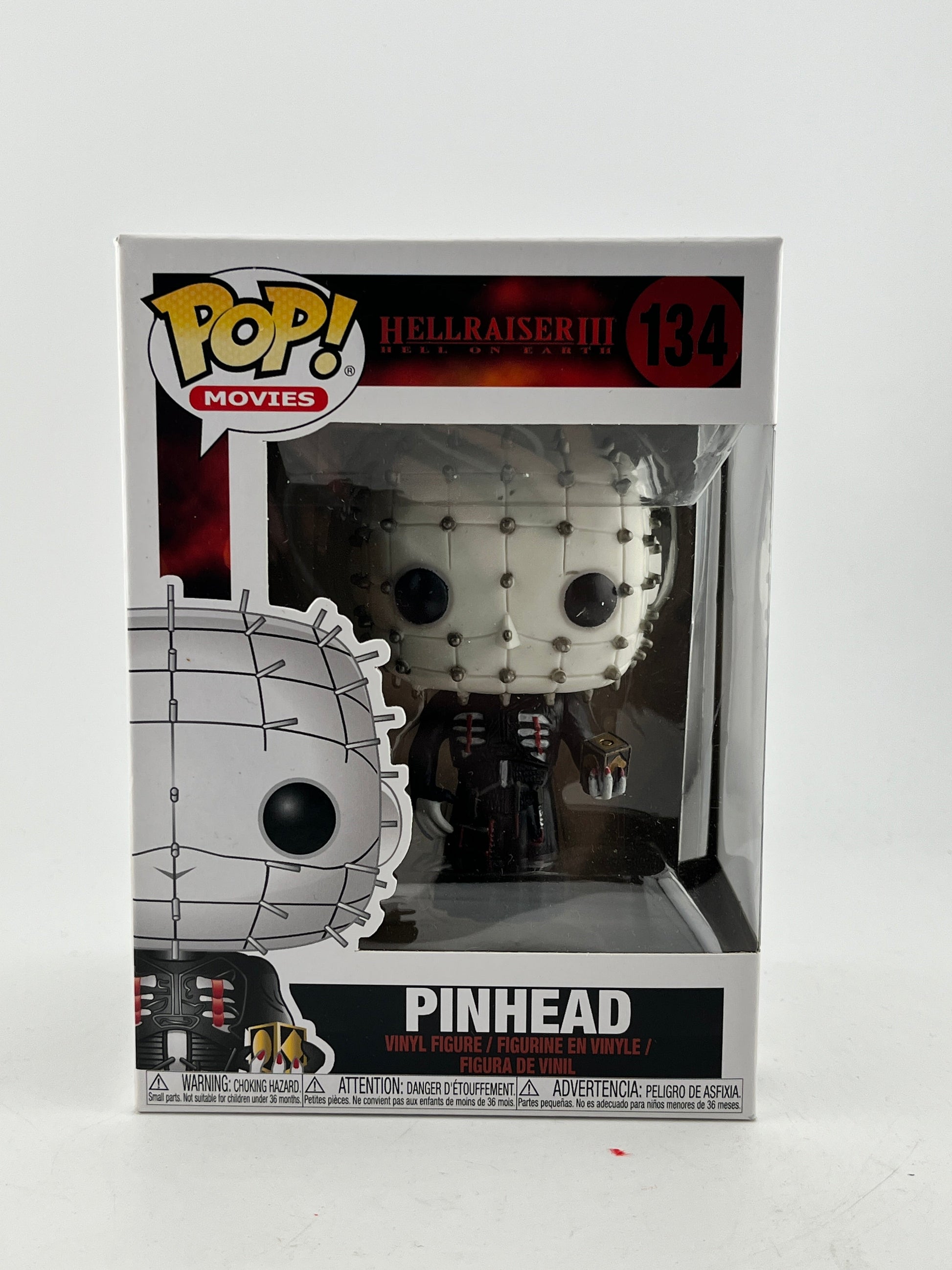 Funko POP! Movies Hell Raiders 3 - Pinhead #134 - Vinyl Collectable FRENLY BRICKS - Open 7 Days