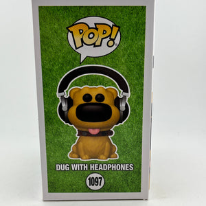 Funko POP! Disney Pixar Dug Days - Dug With Headphones #1097 - Funko Exclusive FRENLY BRICKS - Open 7 Days