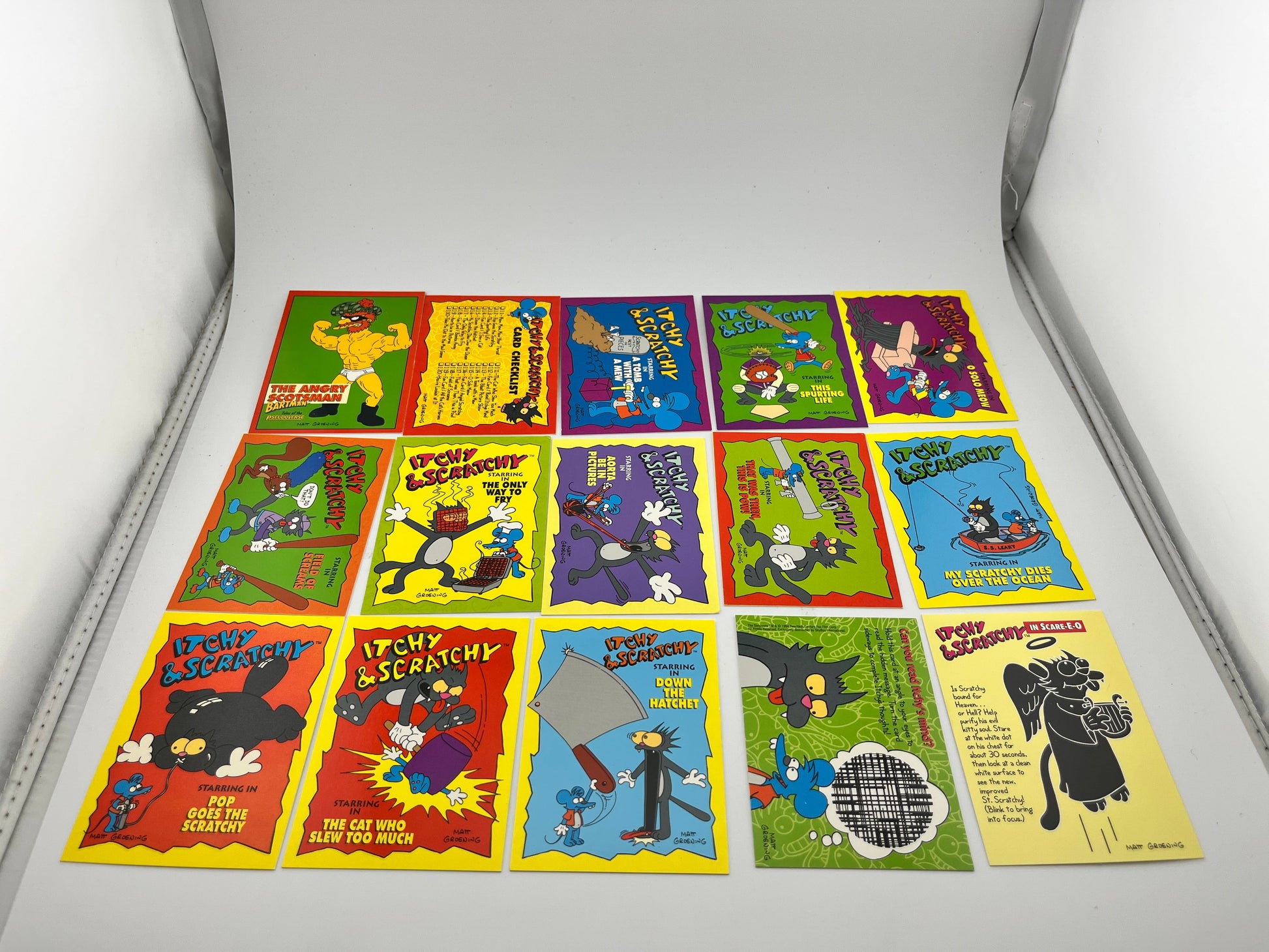 1994 SkyBox The Simpsons "Bongo Comics" Series 2 - Complete 80 Card Set FRENLY BRICKS - Open 7 Days