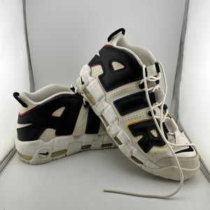 Nike Air More Uptempo '96 Shoe Trading Cards White Blue DM1297-100 - Mens Size US 11 FRENLY BRICKS - Open 7 Days