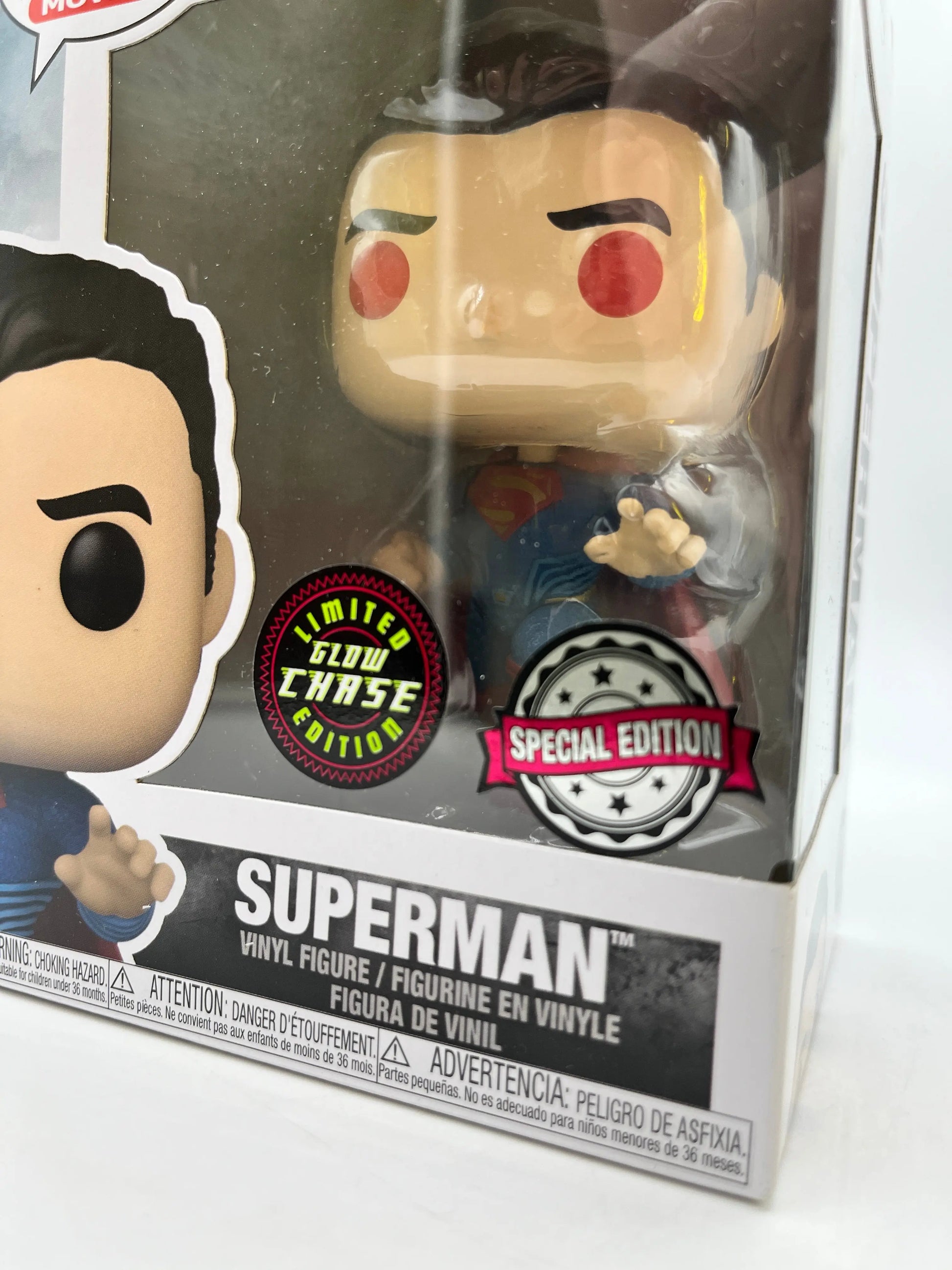 Funko POP! Movies DC Justice League Superman # 1123 Glow Chase Special Edition FRENLY BRICKS - Open 7 Days
