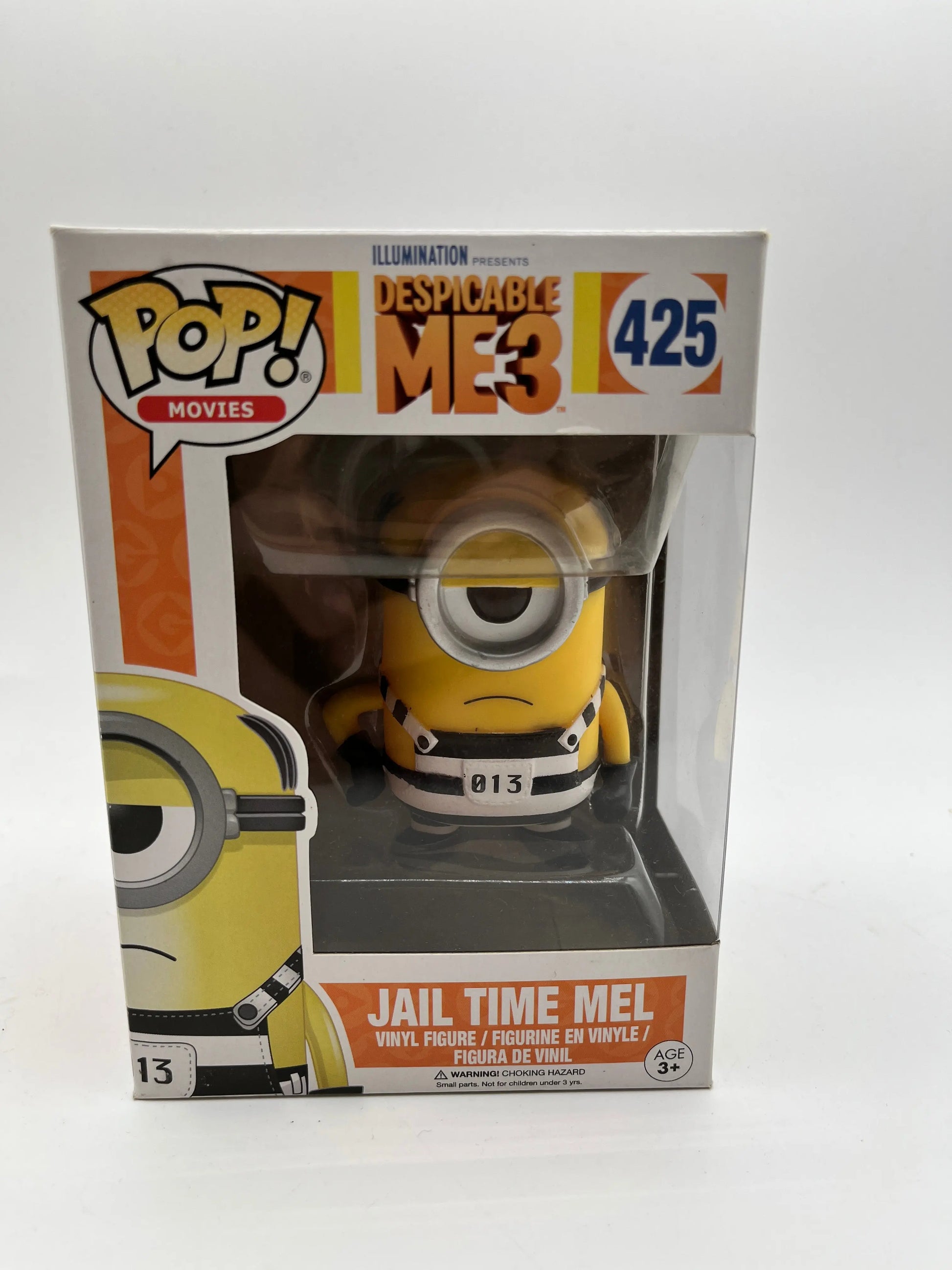Funko Pop Vinyl Movies Despicable ME3 Jail Time Mel #425 FRENLY BRICKS - Open 7 Days