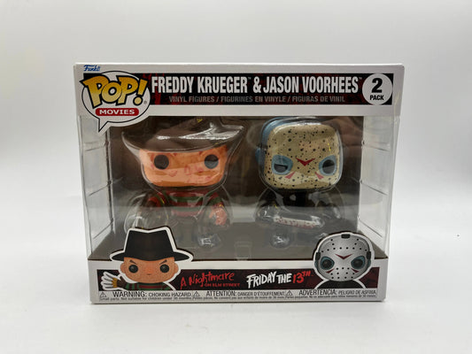 Funko POP! Movies - Freddy Kruger & Jason Voorhees (2 pack) FRENLY BRICKS - Open 7 Days