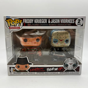 Funko POP! Movies - Freddy Kruger & Jason Voorhees (2 pack) FRENLY BRICKS - Open 7 Days
