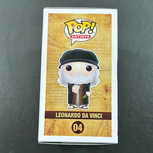 Funko Pop Vinyl - Artists - Leonardo Da Vinci #04 FRENLY BRICKS - Open 7 Days