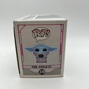 Funko POP! Star Wars The Mandalorian The Child With Cup #378 FRENLY BRICKS - Open 7 Days