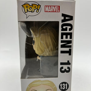 Funko POP! Marvel Captain America Civil War Agent 13 #131 - Vinyl Collectable FRENLY BRICKS - Open 7 Days