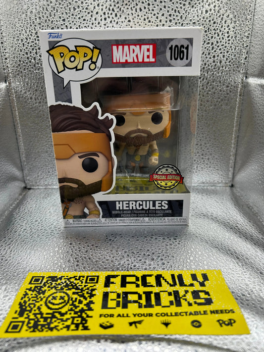 Pop Vinyl #1061 Marvel Hercules FRENLY BRICKS - Open 7 Days