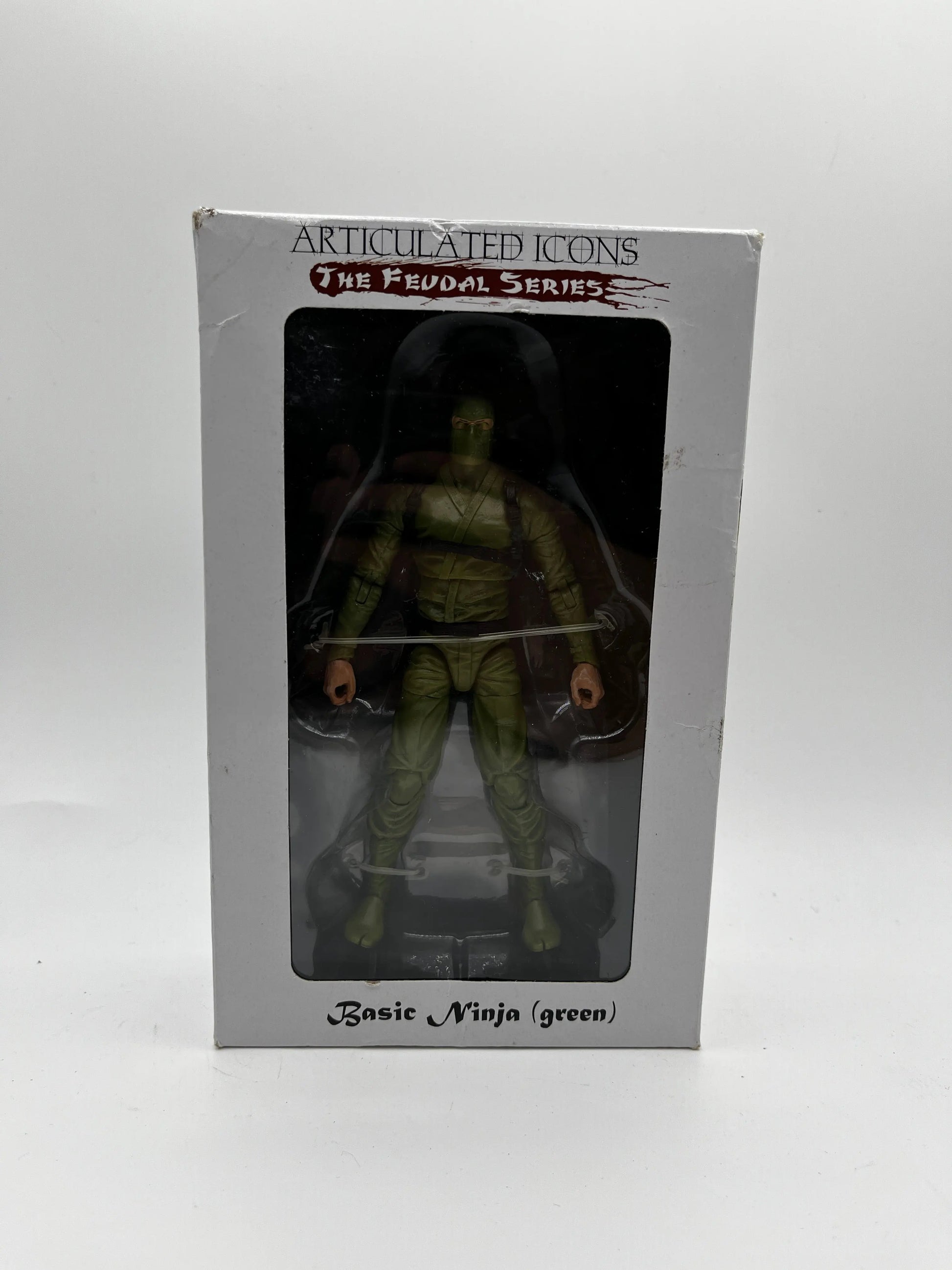 The Fwoosh Articulated Icons The Feudal Series Basic Ninja (Green) FRENLY BRICKS - Open 7 Days