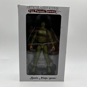 The Fwoosh Articulated Icons The Feudal Series Basic Ninja (Green) FRENLY BRICKS - Open 7 Days