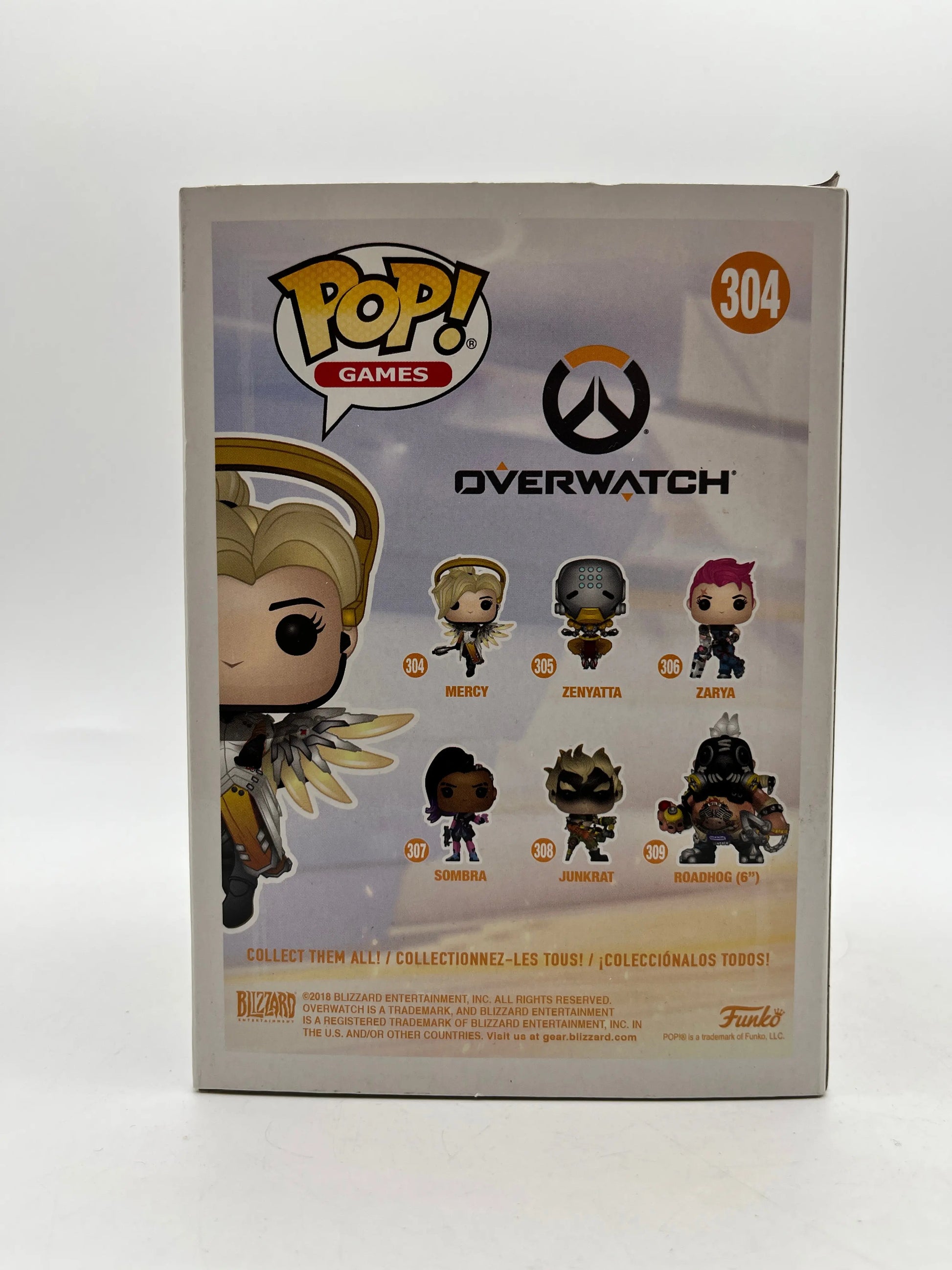 Funko POP! Games Overwatch Mercy #304 - Vinyl Collectable FRENLY BRICKS - Open 7 Days