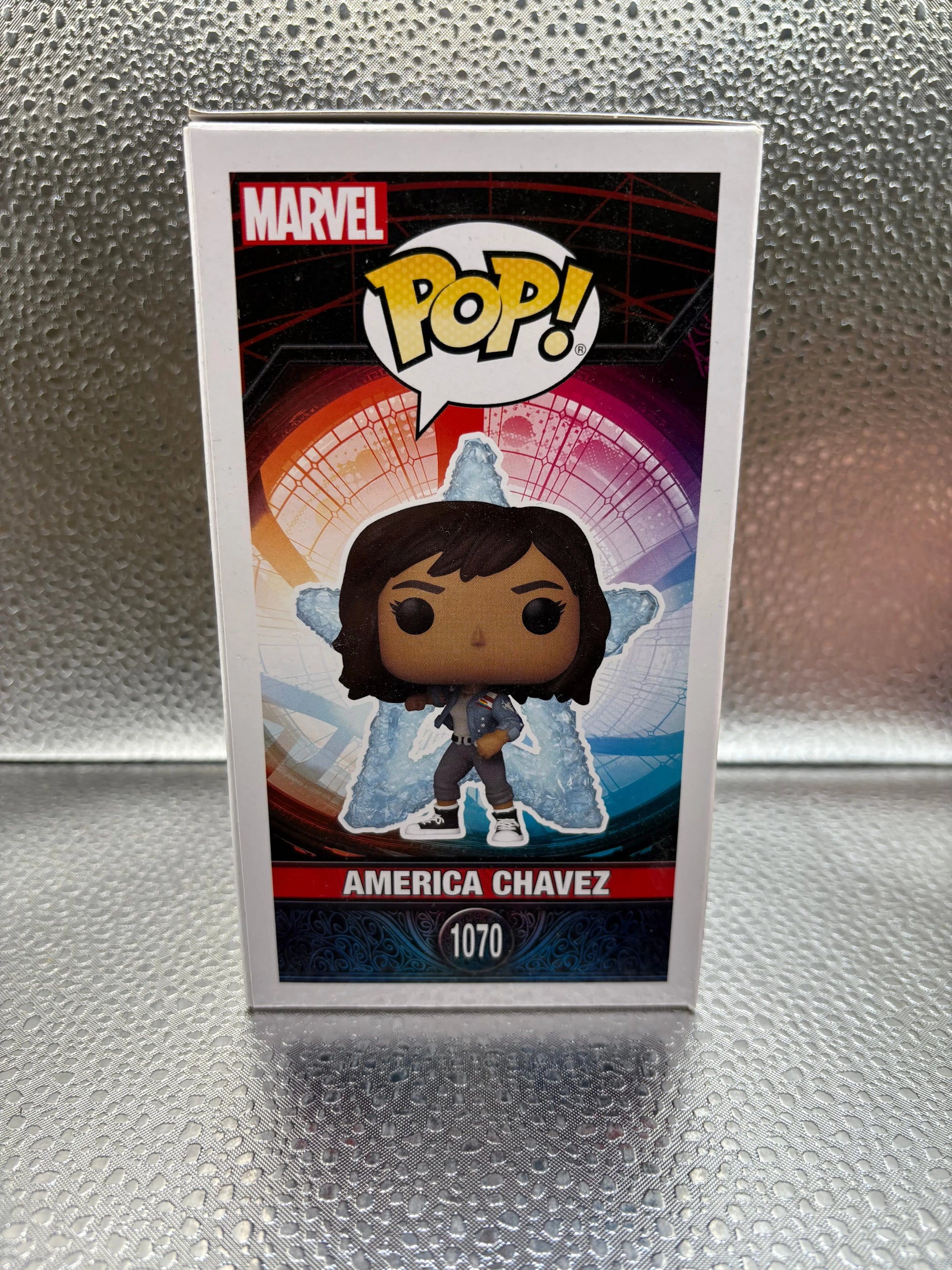 Pop Vinyl #1070 Doctor Strange America Chavez FRENLY BRICKS - Open 7 Days