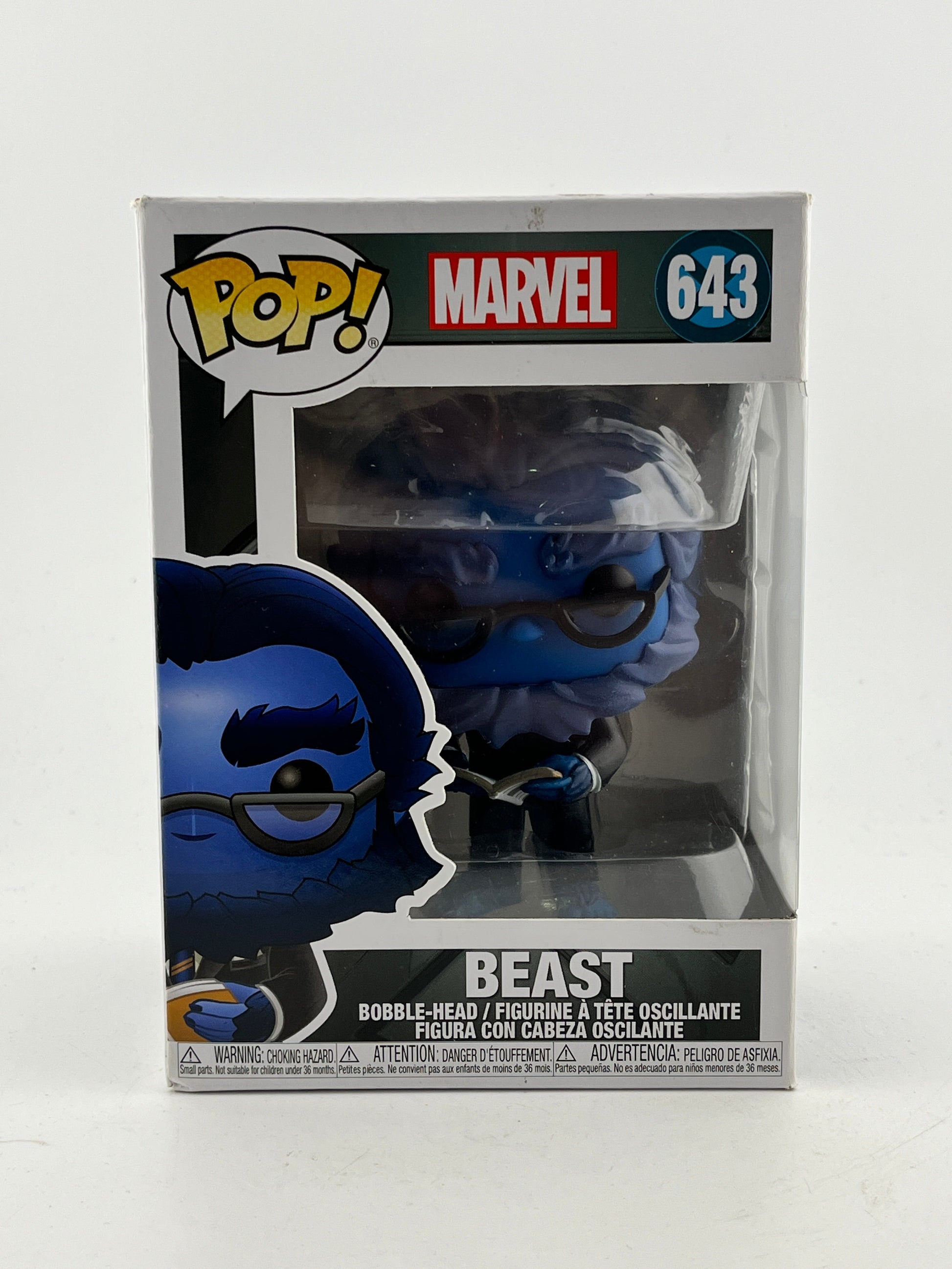Funko POP! Marvel X-men - Beast #643 - Vinyl Collectable FRENLY BRICKS - Open 7 Days
