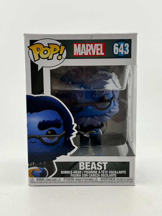 Funko POP! Marvel X-men - Beast #643 - Vinyl Collectable FRENLY BRICKS - Open 7 Days