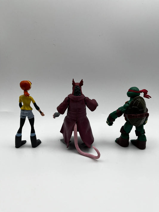 TMNT 2012 Lot Master Splitter, April O’Neil, Raphael ￼ FRENLY BRICKS - Open 7 Days