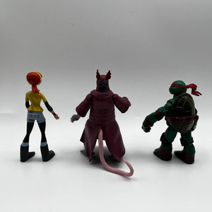 TMNT 2012 Lot Master Splitter, April O’Neil, Raphael ￼ FRENLY BRICKS - Open 7 Days