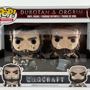 Funko POP! Movies War Craft - Durotan & Orgrim (2 Pack) - Vinyl Collectable FRENLY BRICKS - Open 7 Days