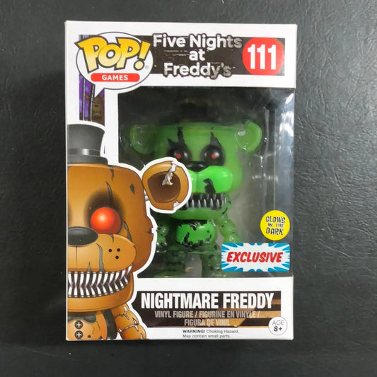 Funko Pop! Vinyl: Five Nights at Freddy's - Freddy Fazbear (Nightmare) (Glow) FRENLY BRICKS - Open 7 Days