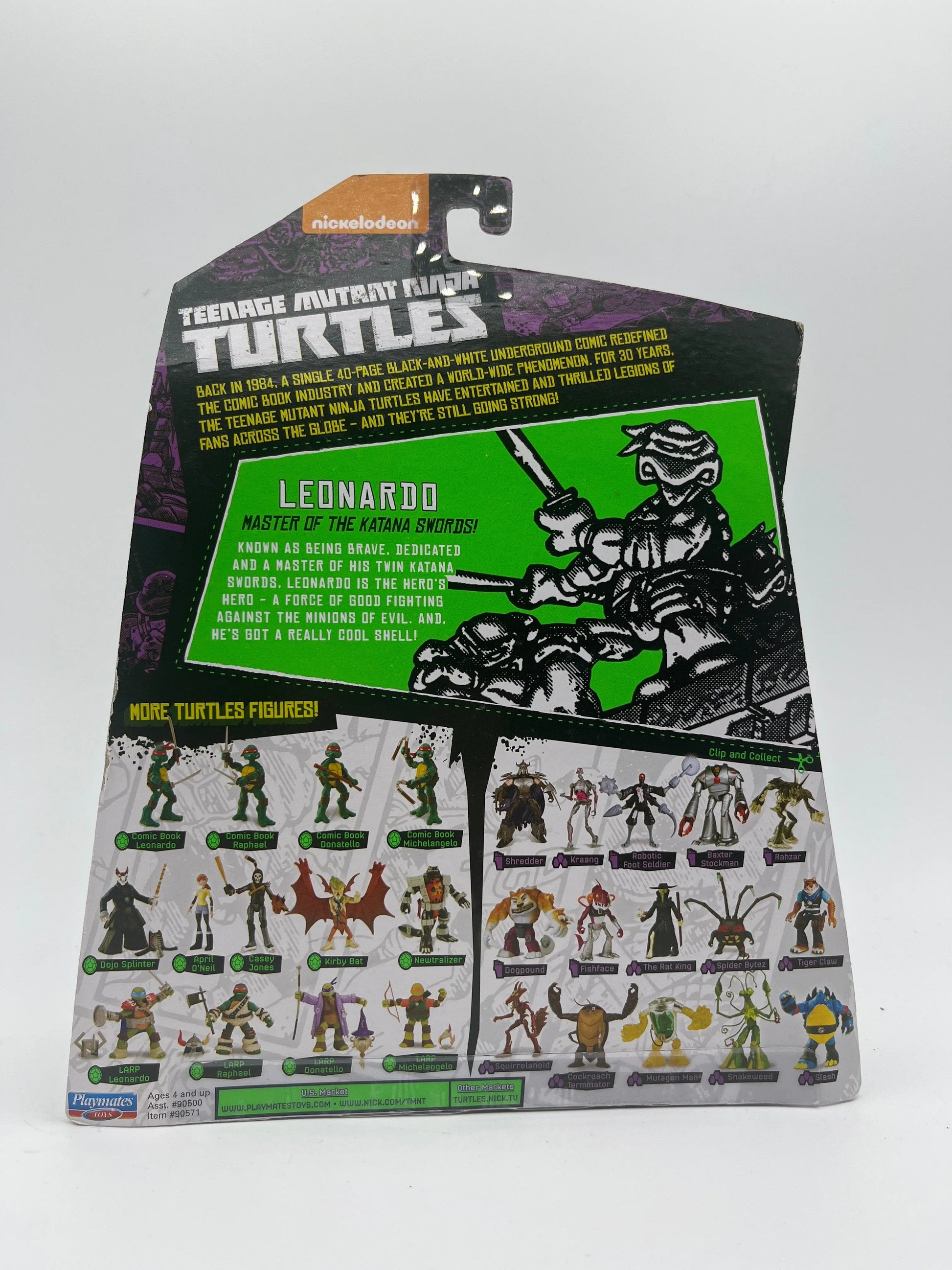 Ninja Turtles - Comic Book Leo Action Figure 2014 TMNT FRENLY BRICKS - Open 7 Days
