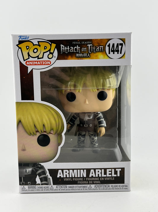 Funko POP! Animation Attack On Titan - Armin Arlelt #1447 - Vinyl Collectable FRENLY BRICKS - Open 7 Days