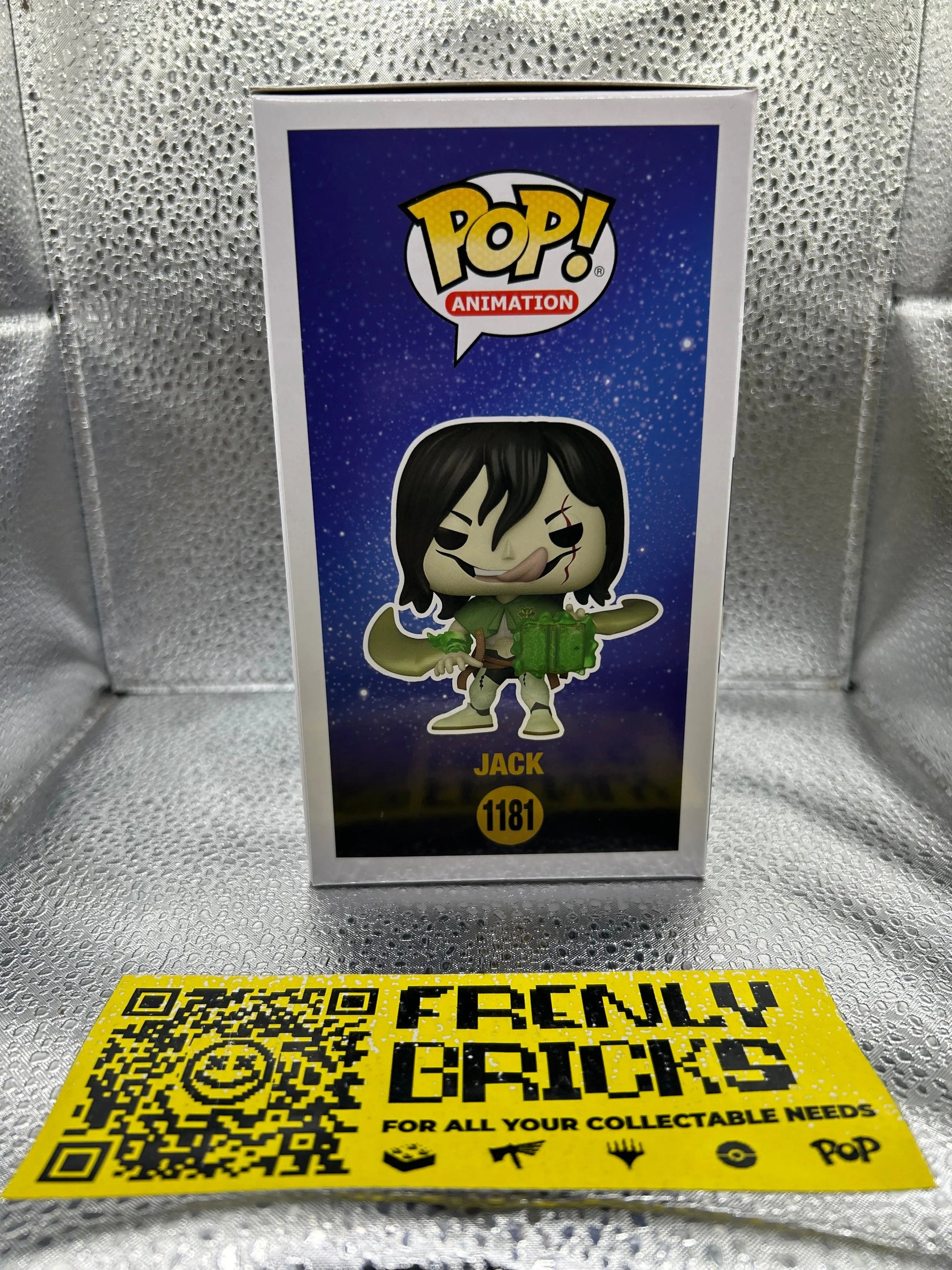 Pop Vinyl #1181 Black Clover Jack FRENLY BRICKS - Open 7 Days