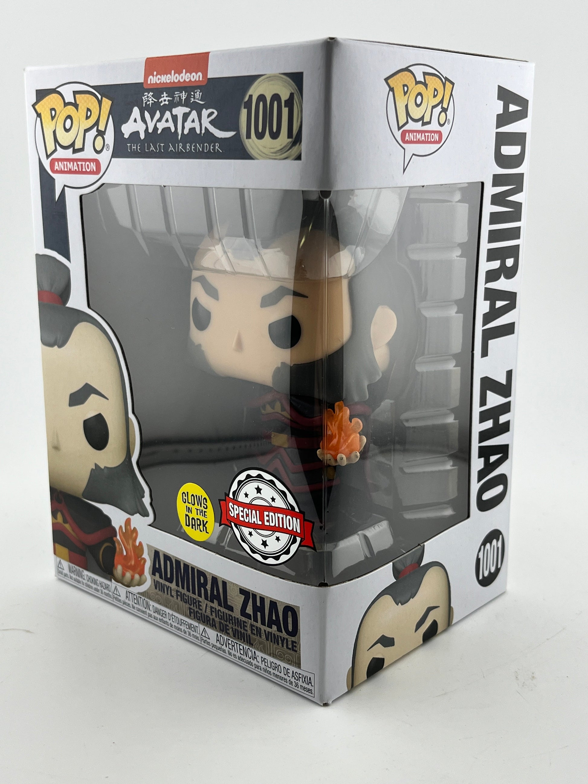 Funko POP! Animation Avatar The Last Airbender - Admiral Zhao #1001 - Glow Special Edition FRENLY BRICKS - Open 7 Days
