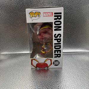 Funko Pop Vinyl #300 Marvel Iron Spider FRENLY BRICKS - Open 7 Days