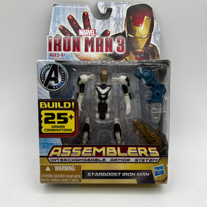 Starboost Iron Man, Iron Man 3 Assemblers 2012 Action Figure Toy Model FRENLY BRICKS - Open 7 Days