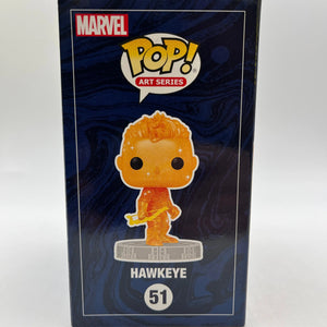 Funko POP! Art Series Marvel Infinity Saga Hawkeye #51 - Vinyl Collectable FRENLY BRICKS - Open 7 Days