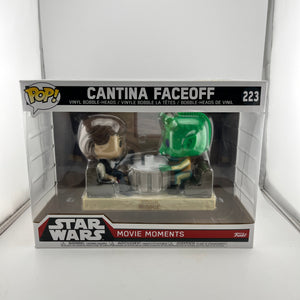 Funko POP! Star Wars Movie Moments - Cantina Faceoff #223 - Vinyl Collectable FRENLY BRICKS - Open 7 Days