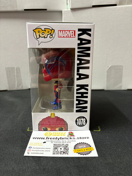 FUNKO Pop Vinyl Kamala Khan #1078 FRENLY BRICKS - Open 7 Days