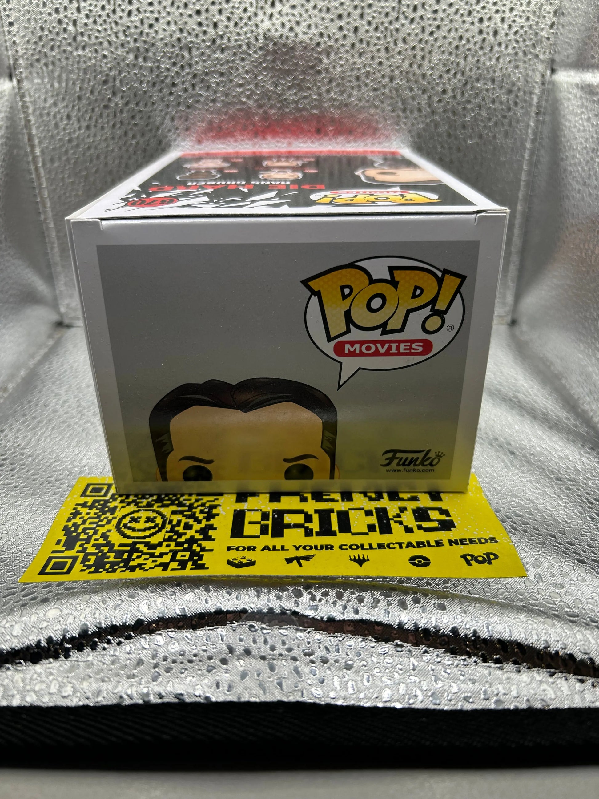 Pop Vinyl Die Hard #670 Hans Gruber FRENLY BRICKS - Open 7 Days