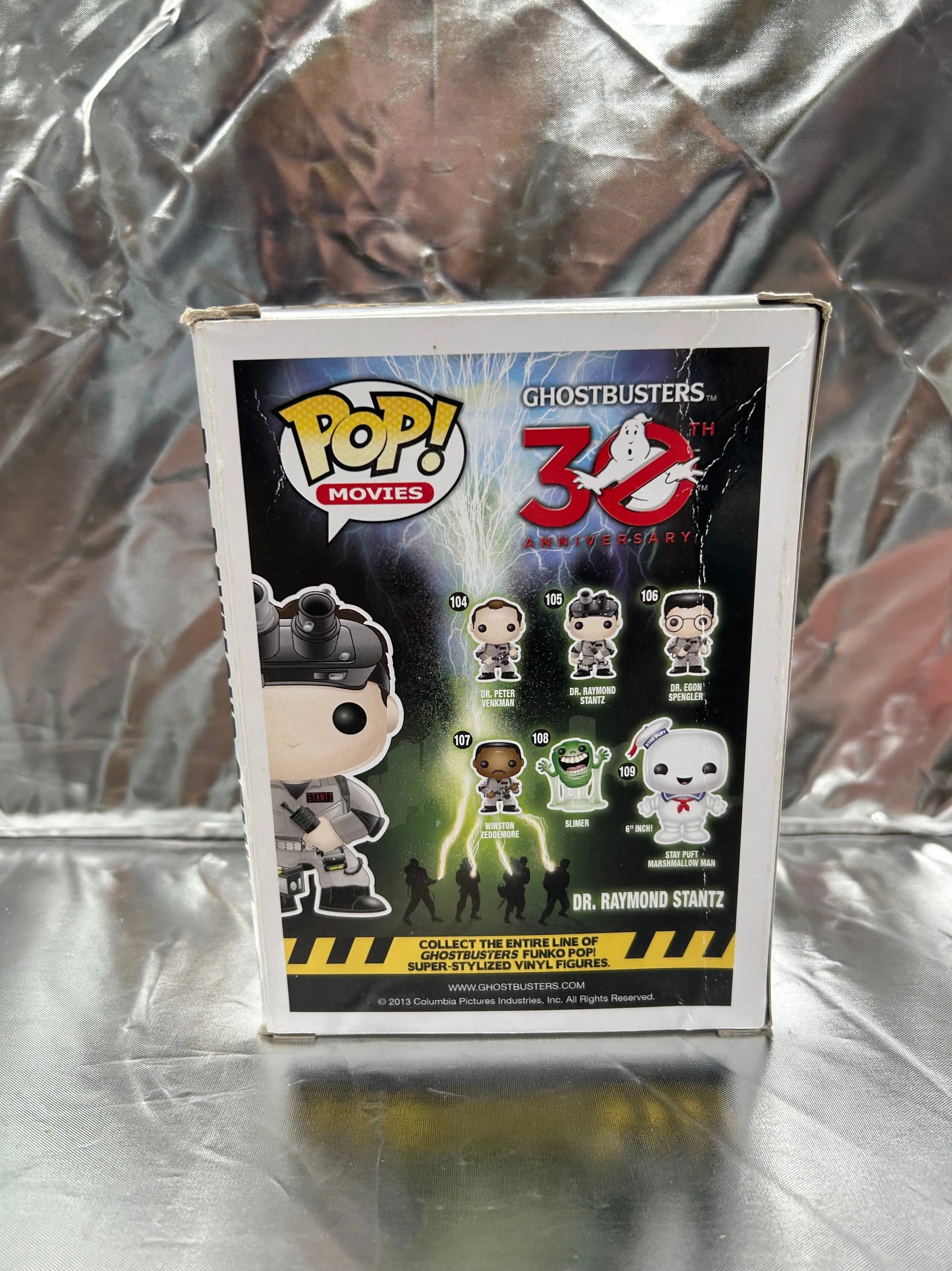 Funko POP Movies - Ghostbusters - Dr.Raymond Stants FRENLY BRICKS - Open 7 Days