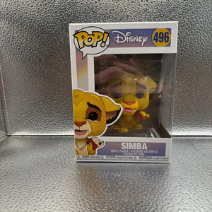 Funko Pop Vinyl #496 Disney Simba FRENLY BRICKS - Open 7 Days