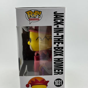 Funko POP! Television The Simpsons Tree House Of Horror - Jack-In-The-Box Homer #1031 FRENLY BRICKS - Open 7 Days