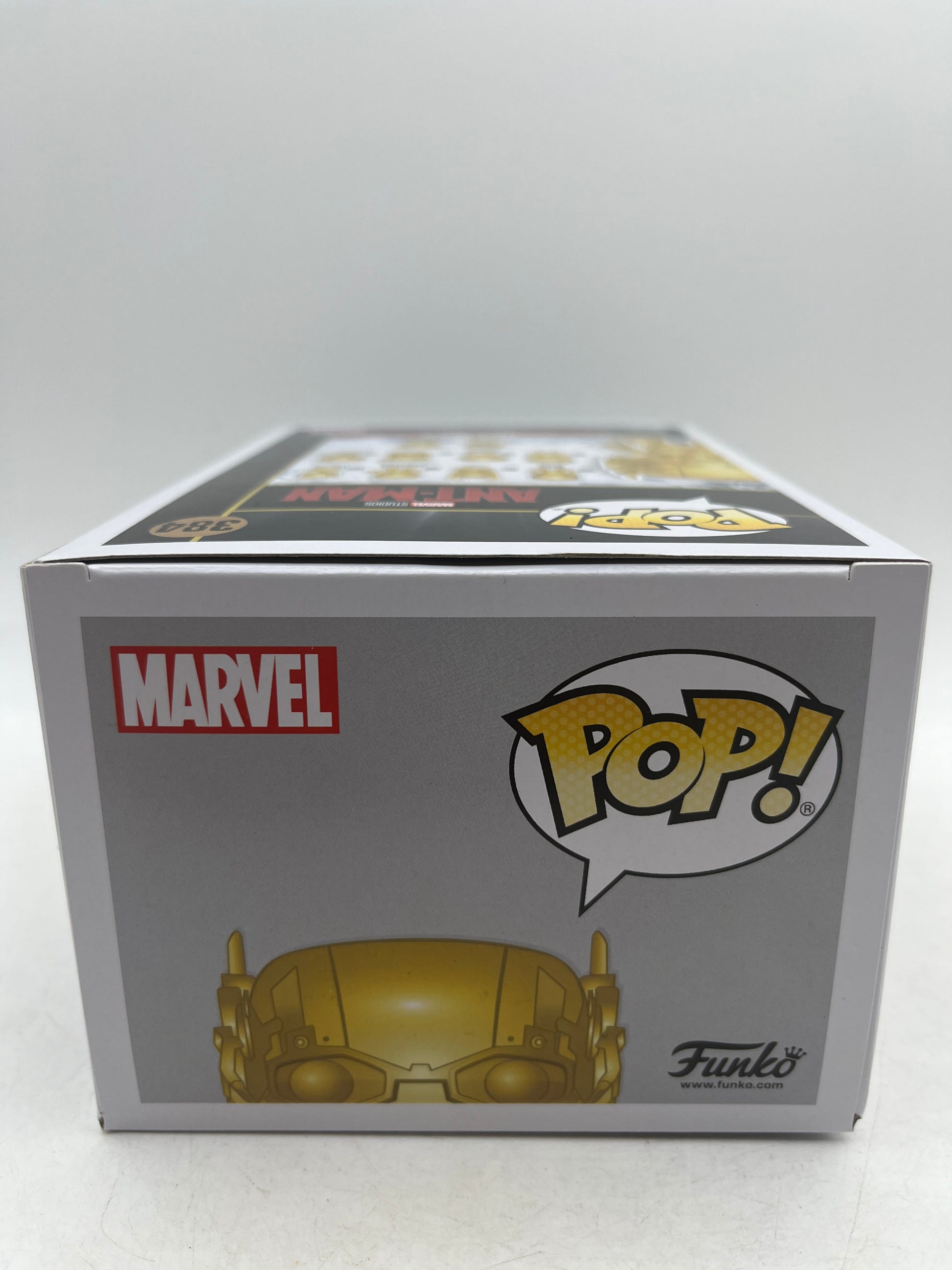 Funko Pop Marvel Studios The First 10 Years 384 Gold Ant-Man Vinyl Figure, photo 9 image 9