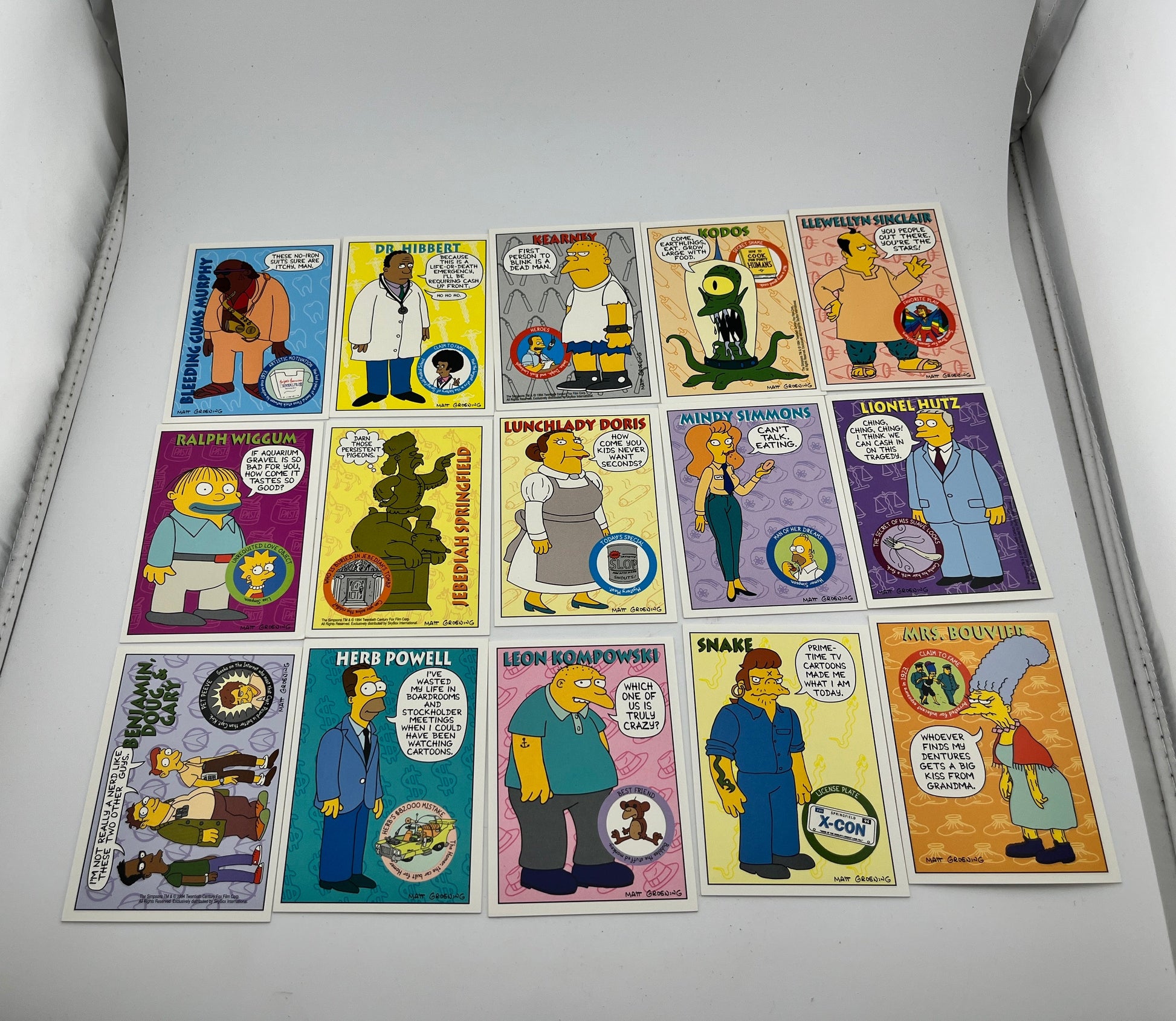 1994 SkyBox The Simpsons "Bongo Comics" Series 2 - Complete 80 Card Set FRENLY BRICKS - Open 7 Days