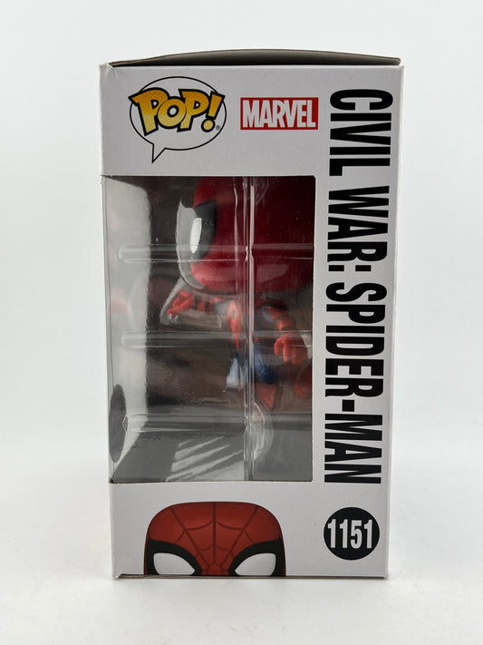 Funko POP! Marvel Civil War - Spider-Man #1151 - Special Edition FRENLY BRICKS - Open 7 Days