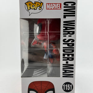 Funko POP! Marvel Civil War - Spider-Man #1151 - Special Edition FRENLY BRICKS - Open 7 Days