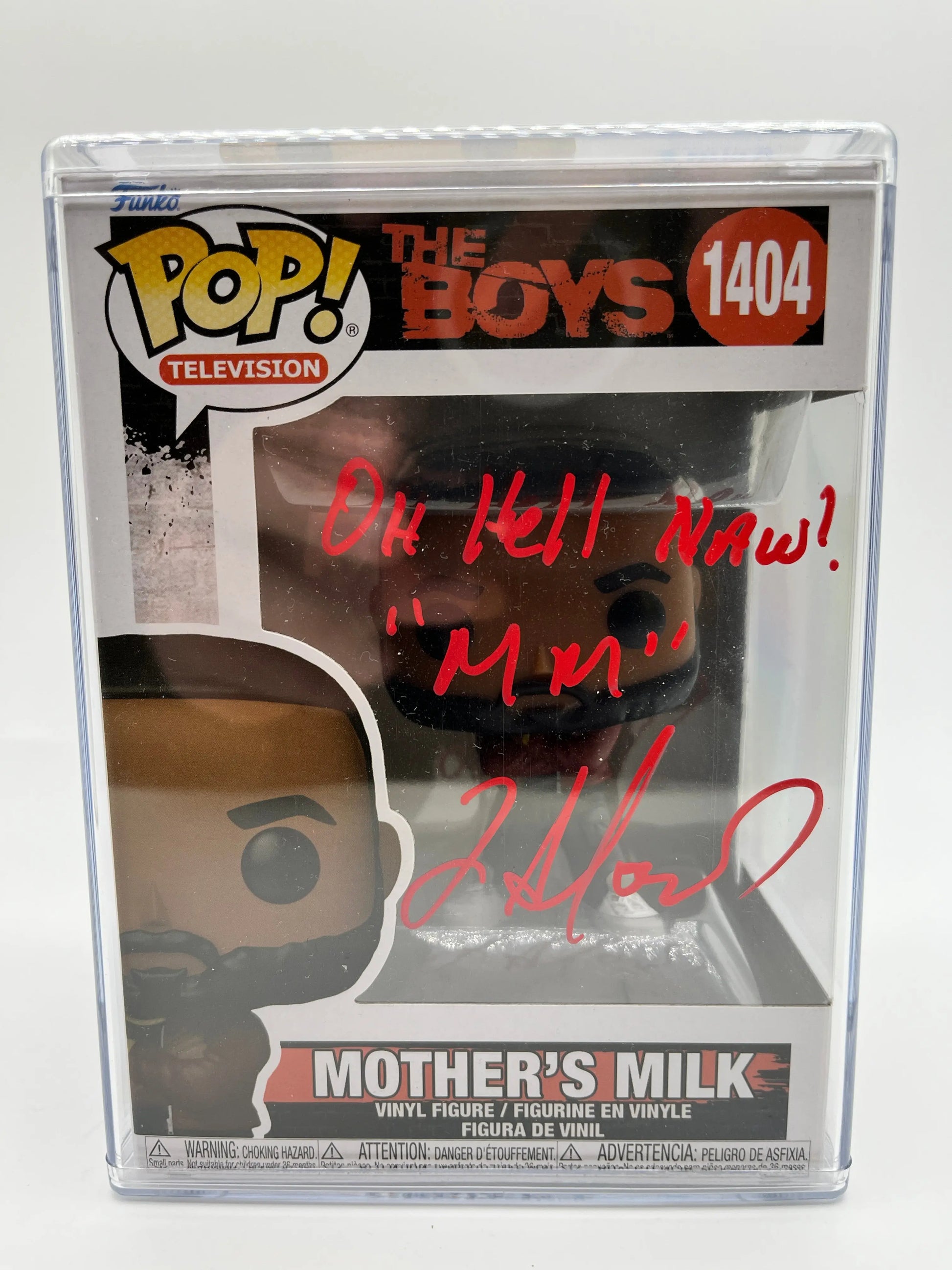 Funko Pop! The Boys Mother’s Milk #1404 Signed by Laz Alonso w/ COA FRENLY BRICKS - Open 7 Days