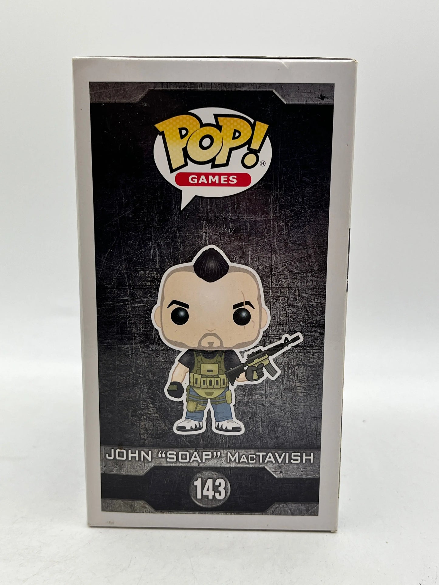 Funko POP! Games - Call Of Duty - John “Soap” McTavish #143 - Vinyl Collectable FRENLY BRICKS - Open 7 Days