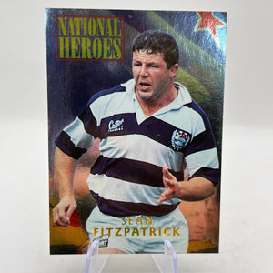 Sean Fitzpatrick - National Heroes  4 of 12 NZ Rugby Union  - 1995 FRENLY BRICKS - Open 7 Days