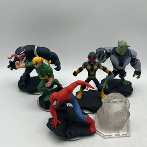 Disney Infinity Marvel Spider-Man and Friends lot of 6 FRENLY BRICKS - Open 7 Days
