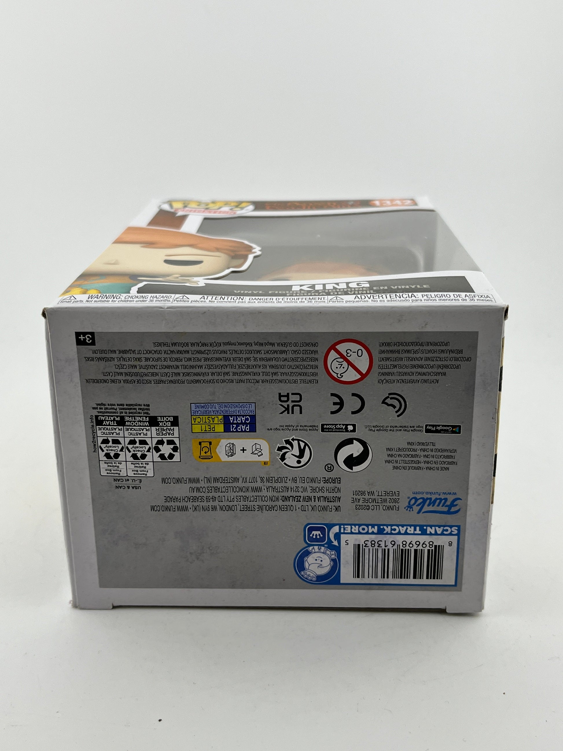 Funko POP! Animation The Seven Deadly Sins - King #1342 - Vinyl Edition FRENLY BRICKS - Open 7 Days